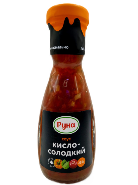 Соус кисло солодк ТМ Руна 235гр