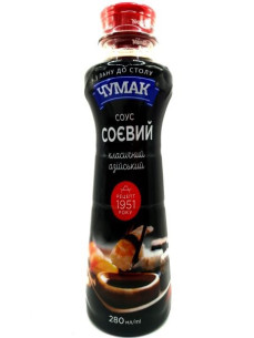 Чумак соус Соєвий ПЕТ 280мл
