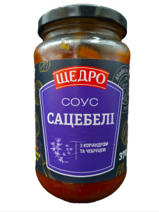 Щедро Соус Сацебелі с/б 370г