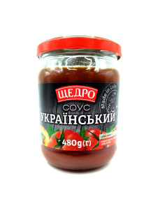Щедро Соус Український с/б 480г
