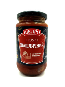 Щедро Соус Шашличний 370г