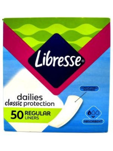 Прокладки щоденнi Libresse Classic 50 шт