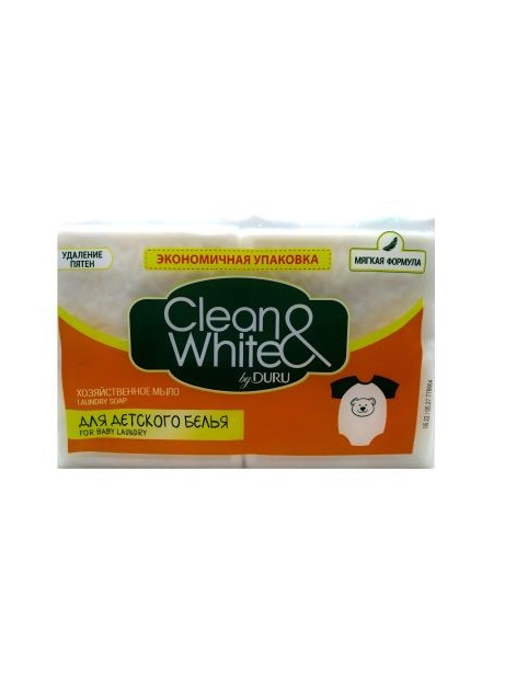 Duru Clean&White Мило господарське в асорт. 4*120г