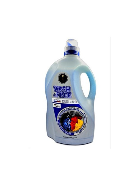 Wash&Free Порошок рідкий в асорт. 5л