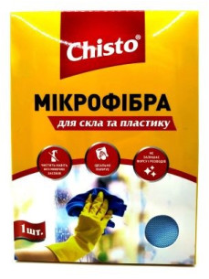 Chisto Серветка з мікрофібри для вікон та пластику 1шт