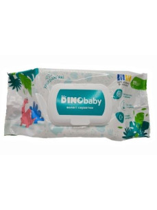 Серветка Dino Baby волога 110 шт