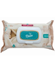 Dada Вологі серветки в асортименті 72шт