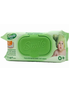 Smile Серветки вологi 72 шт