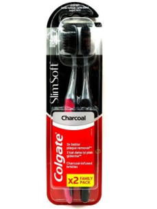 Colgate Зубна Щітка Деревне вугілля 2шт