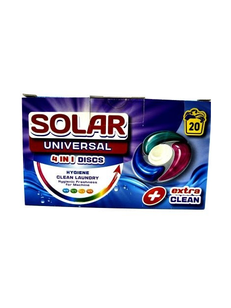Solar капсули для прання Universal в асорт. 20шт