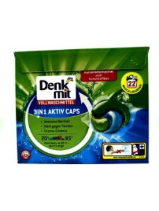 DenkMit Капсули для прання білих речей 22шт