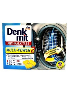 Denkmit Таблетки для щищення пральних машин 60шт