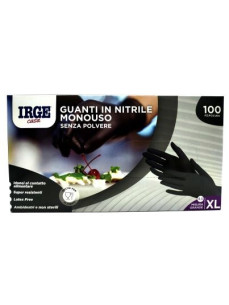 Irge Рукавиці одноразові нітрилові 100шт