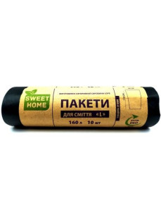 Пакети для сміття Sweet Home 160 л