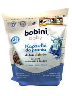 Bobiny Baby капсули для дитяч речей 24шт