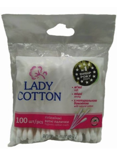 Ватні палички Lady Cotton 100 шт