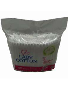 Ватні палички Lady Cotton 200шт