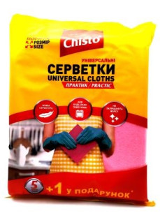 Chisto Серветки універсальні Практик 5+1шт