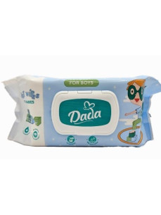 Dada Вологі серветки дитячі без запаху 120шт