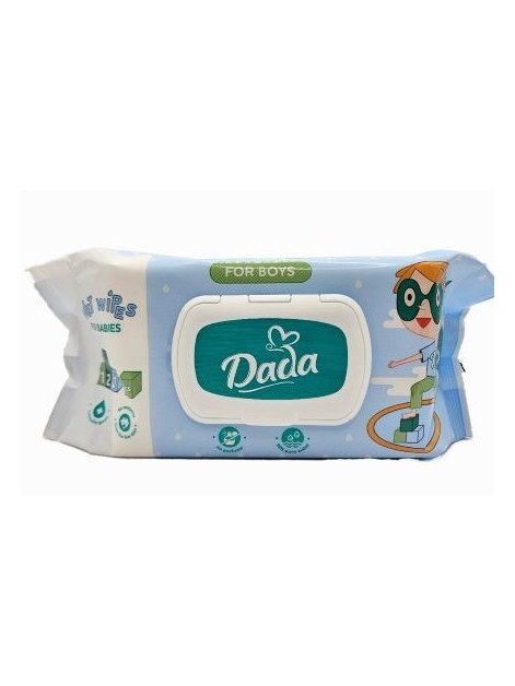 Dada Вологі серветки дитячі без запаху 120шт
