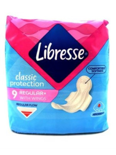 Libresse Прокладки гігієнічні 9/8шт