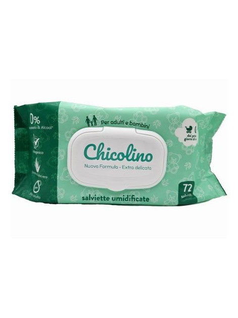 Сhicolino Серветка волога алоє вера 72 шт