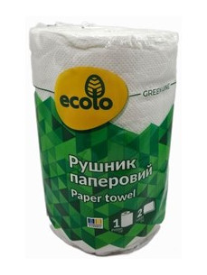 Ruta Ecolo Паперові рушники 1 рулон