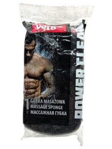 York Мочалка масажна Чорна