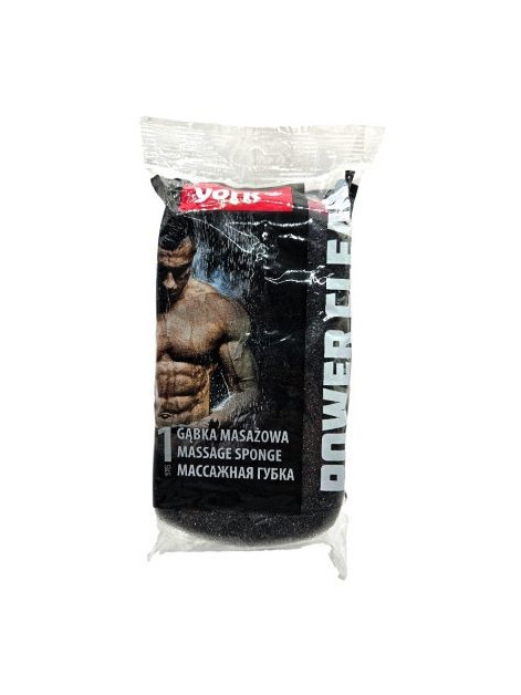 York Мочалка масажна Чорна