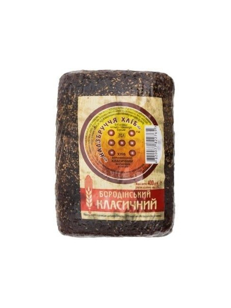 Надзбруччя Хліб Бородінський Класичний 400г