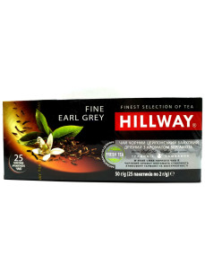 Hillway Чай Fine Earl Grey пак. 25шт/50г