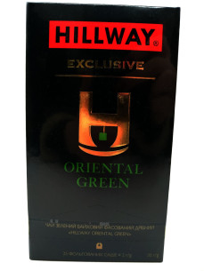 Hillway Чай зелений золотий цейлон 25саше*2г