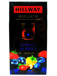 Hillway Чай чорний байховий Forest berries 25 пакетиків
