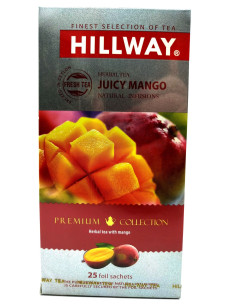 Hillway Чай чорний байховий Juicy mango 25п