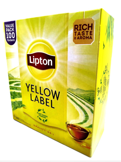 Lipton Чай Yellow Label 100пакетів