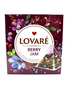 Lovare Berry Jam Чай в пірамідках 15*2г