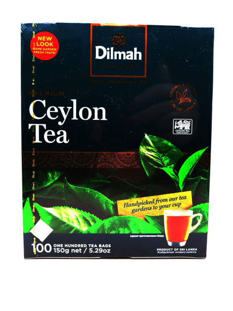 чай Dilmah Цейлон 110пак 150гр