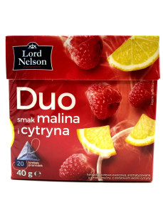 Чай Lord Nelson в асортименті пірамідки 20шт 40г