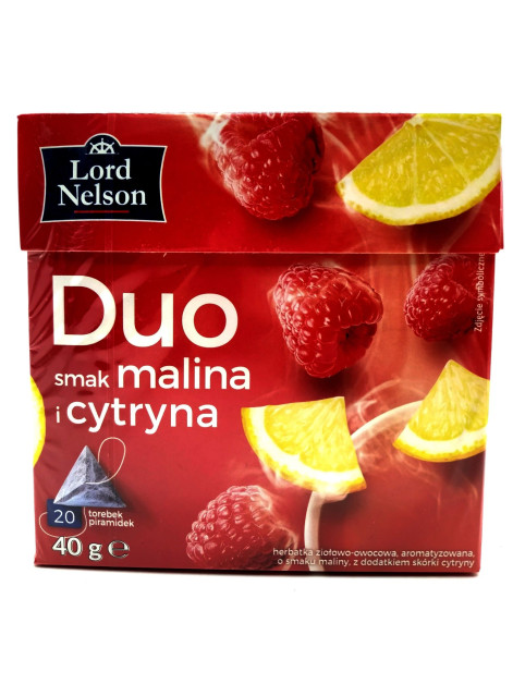 Чай Lord Nelson в асортименті пірамідки 20шт 40г