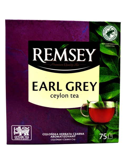Чай Remsey Цейлон 75 пакетiв