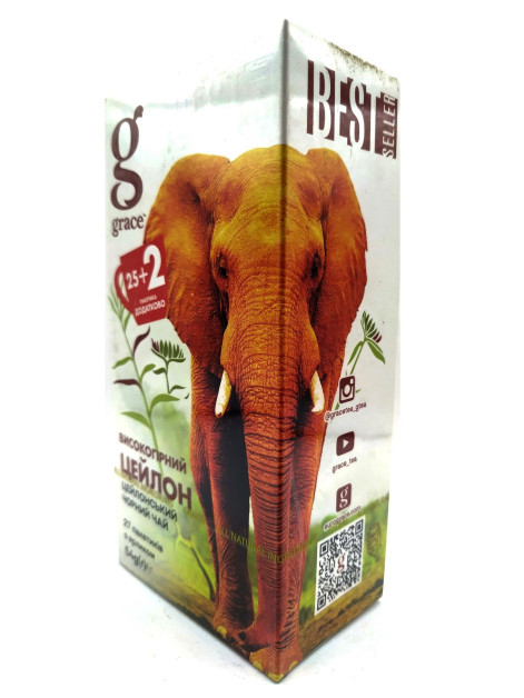 чай чорн Грейс високогірний цейлон 27*2гр