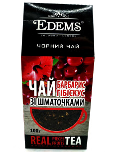 Чай Edems барбарис гібіскус 100гр