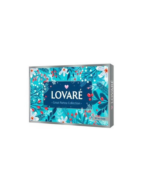 Чай Lovare колекція 18 смаків чаю 90п
