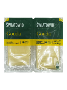 Swiatowid Сир нарізка Гауда/Морський, 500 г