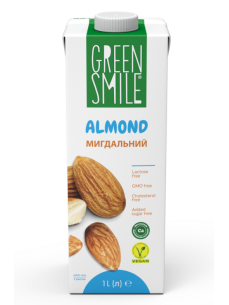 Green Smile Напій Мигдальний 1,5% 1л