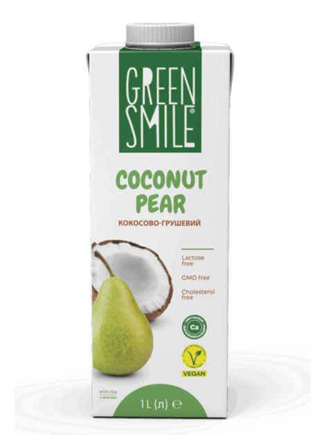Green Smile Напій Кокосово-грушевий 1л