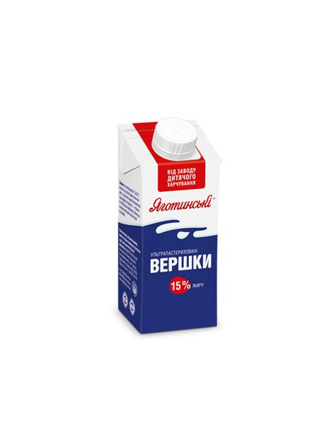 Яготинське Вершки 15% 200мл