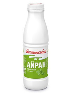Яготинське Айран з базиліком 1,8% 450г