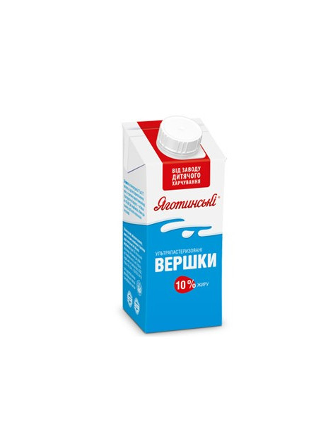 Яготинське Вершки 10% 200мл