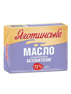 Яготинське Масло безлактозне 73% 180г